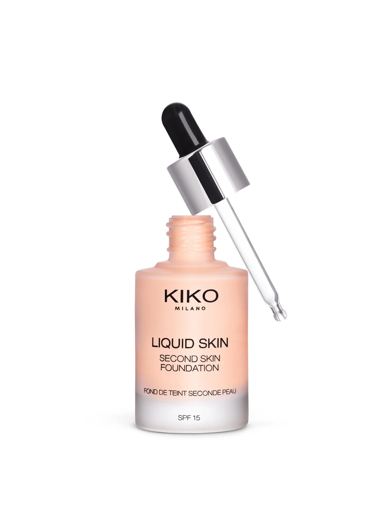 Тональная основа SPF 15 Liquid Skin Second Skin Foundation KIKO MILANO модель KM0010110700144 Фото