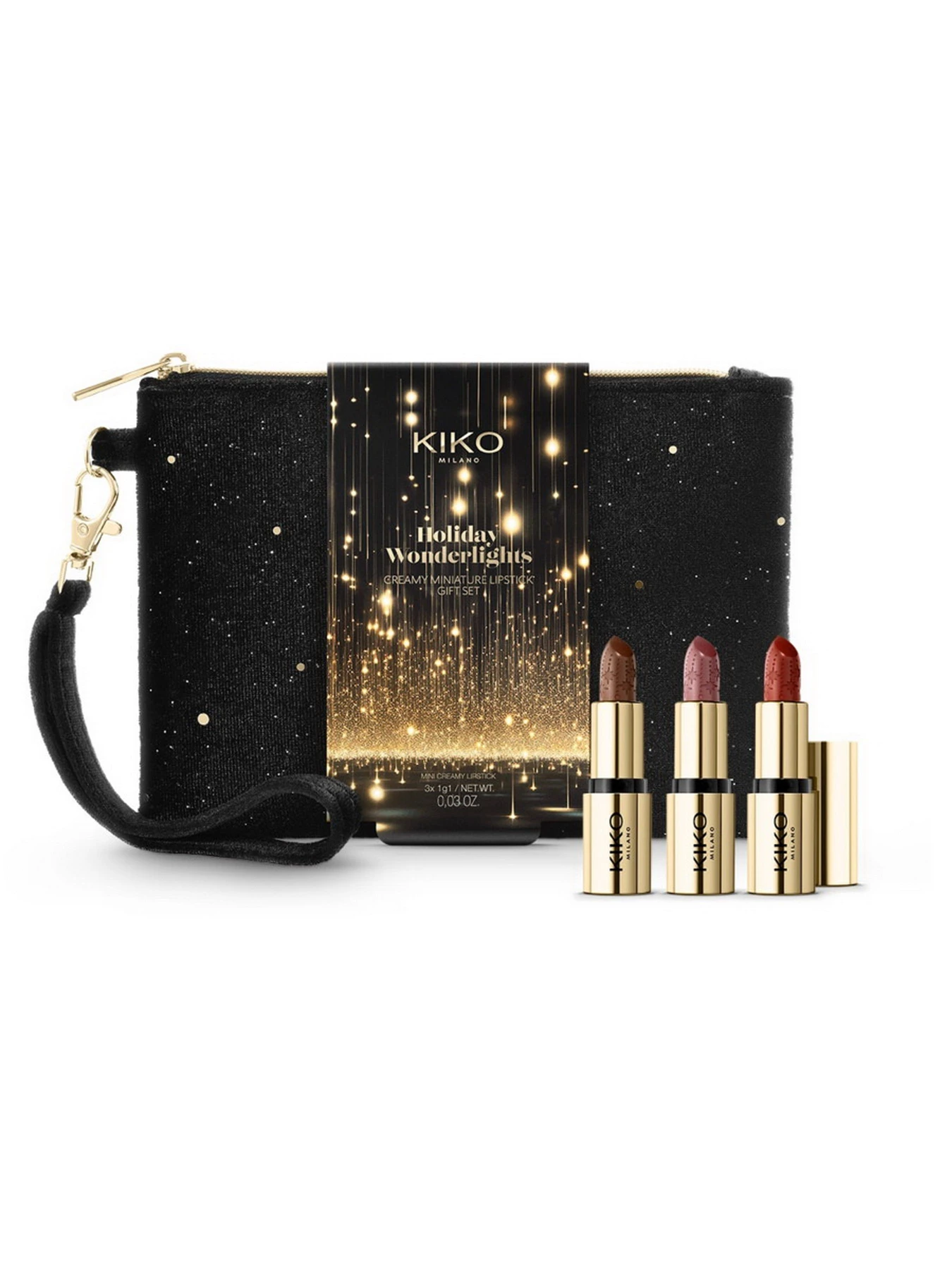 Набор мини помад Holiday Wonderlights Creamy Miniature Lipstick Gift Set KIKO MILANO модель KC000000984001B Набор мини помад Holiday Wonderlights Creamy Miniature Lipstick Gift Set KIKO MILANO модель KC000000984001B Фото