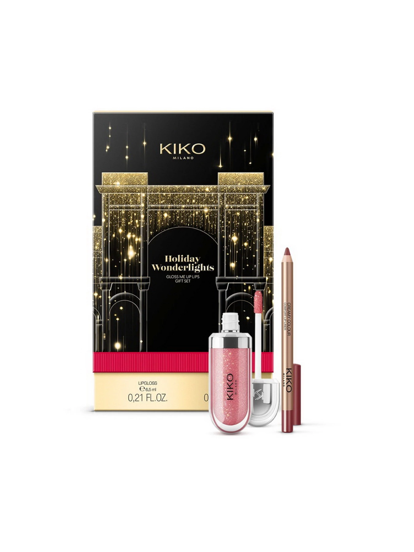 Набор для губ Holiday Wonderlights Gloss Me Up Lips Gift Set KIKO MILANO модель KC000000985001B Набор для губ Holiday Wonderlights Gloss Me Up Lips Gift Set KIKO MILANO модель KC000000985001B Фото