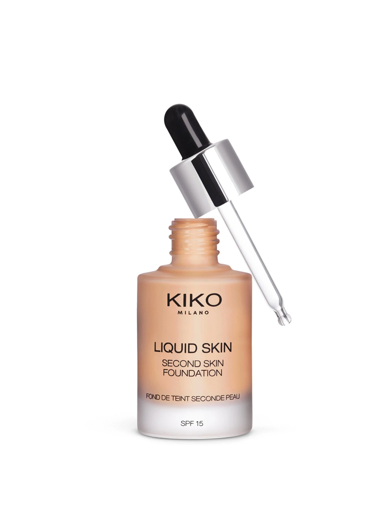 Тональная основа SPF 15 Liquid Skin Second Skin Foundation KIKO MILANO модель KM0010110701044 Фото