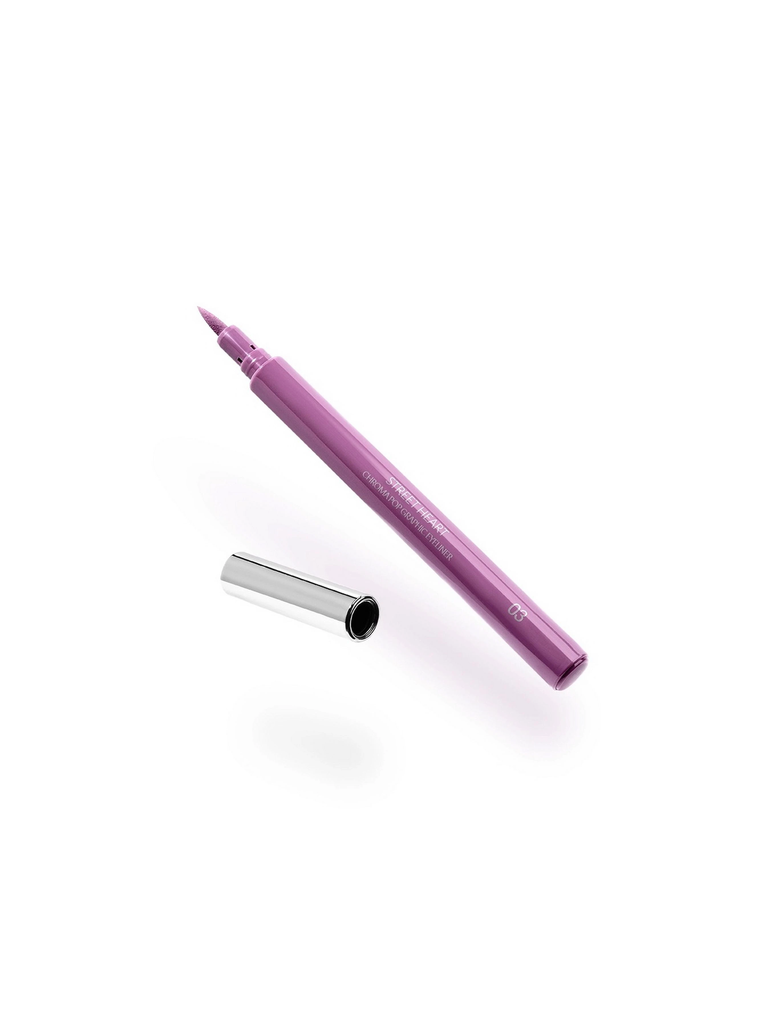 Підводка для очей KIKO MILANO Street Heart, відтінок 03 Paint Me Purple фото 2