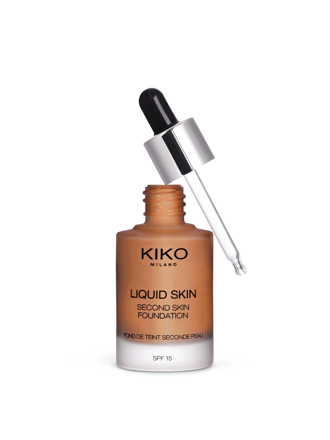 Тональная основа SPF 15 Liquid Skin Second Skin Foundation KIKO MILANO модель KM0010110701244 Тональная основа SPF 15 Liquid Skin Second Skin Foundation KIKO MILANO модель KM0010110701244 Фото