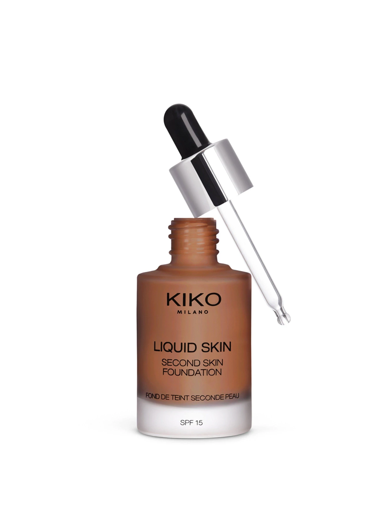 Тональна основа SPF 15 Liquid Skin Second Skin Foundation KIKO MILANO модель KM0010110701344 Тональна основа SPF 15 Liquid Skin Second Skin Foundation KIKO MILANO модель KM0010110701344 Фото