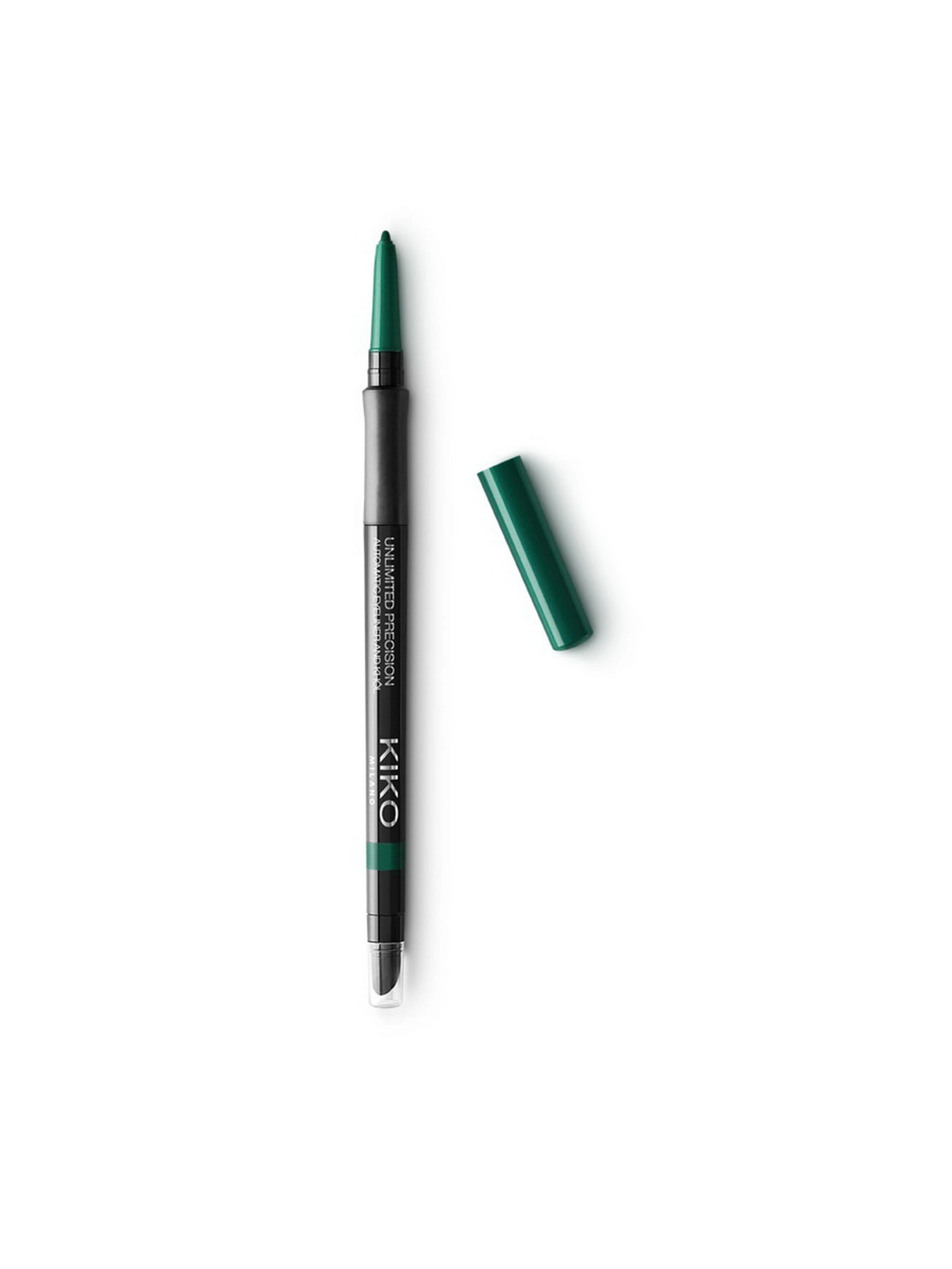 Автоматичний олівець для очей KIKO MILANO Unlimited Precision Automatic Eyeliner & Khol, відтінок 18 Deep Green