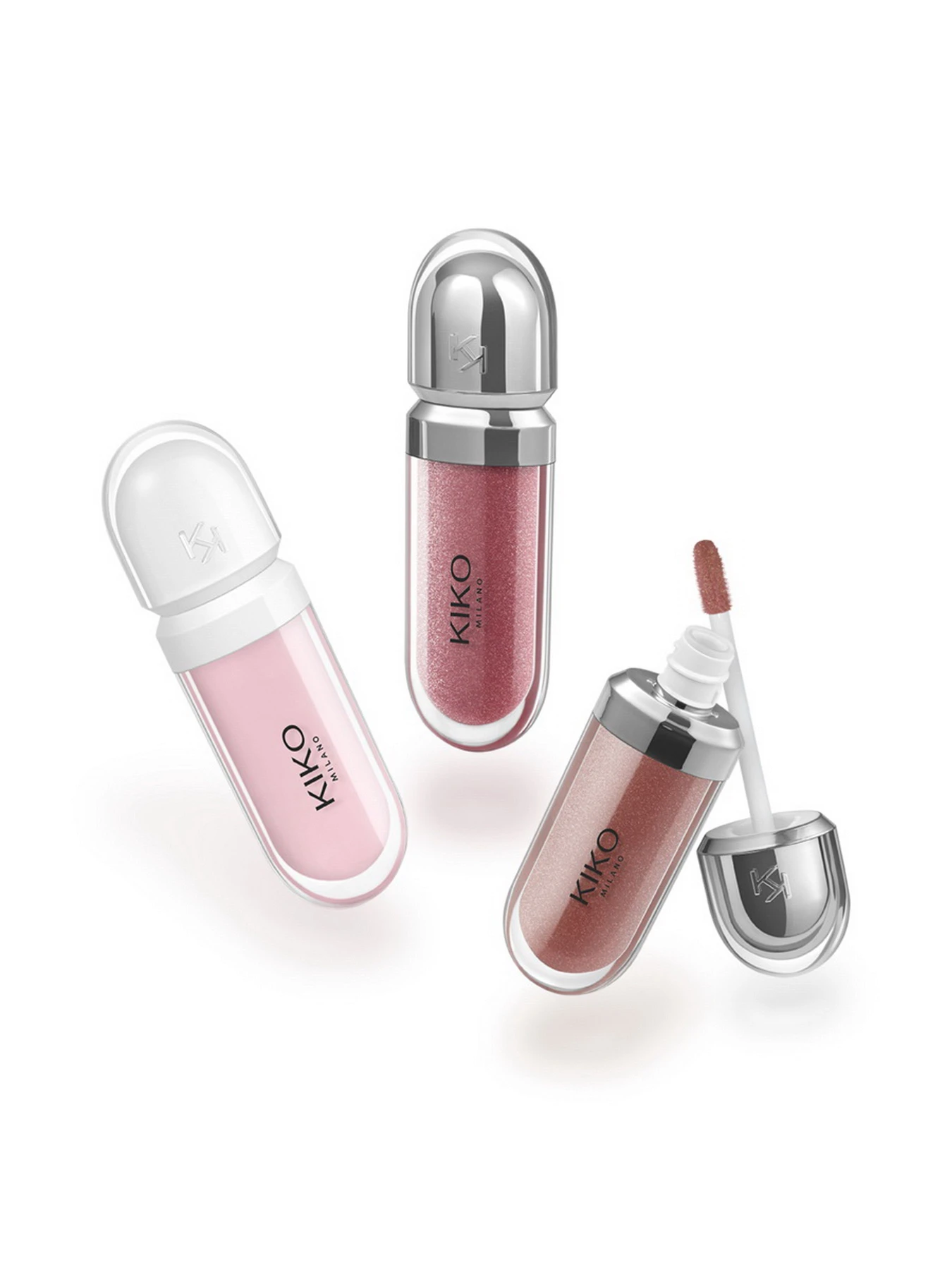 Набор блесков для губ Glossy Lip Set KIKO MILANO модель KM000000529001B Набор блесков для губ Glossy Lip Set KIKO MILANO модель KM000000529001B Фото