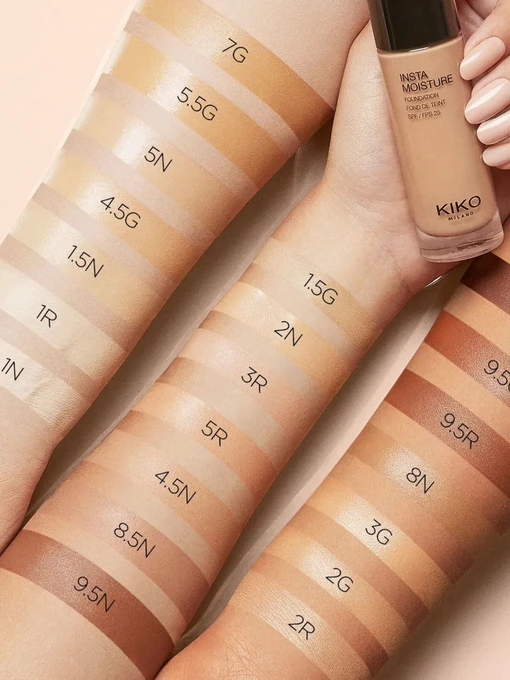 Тональна основа KIKO MILANO Instamoisture Foundation, відтінок R3 Rose фото 2