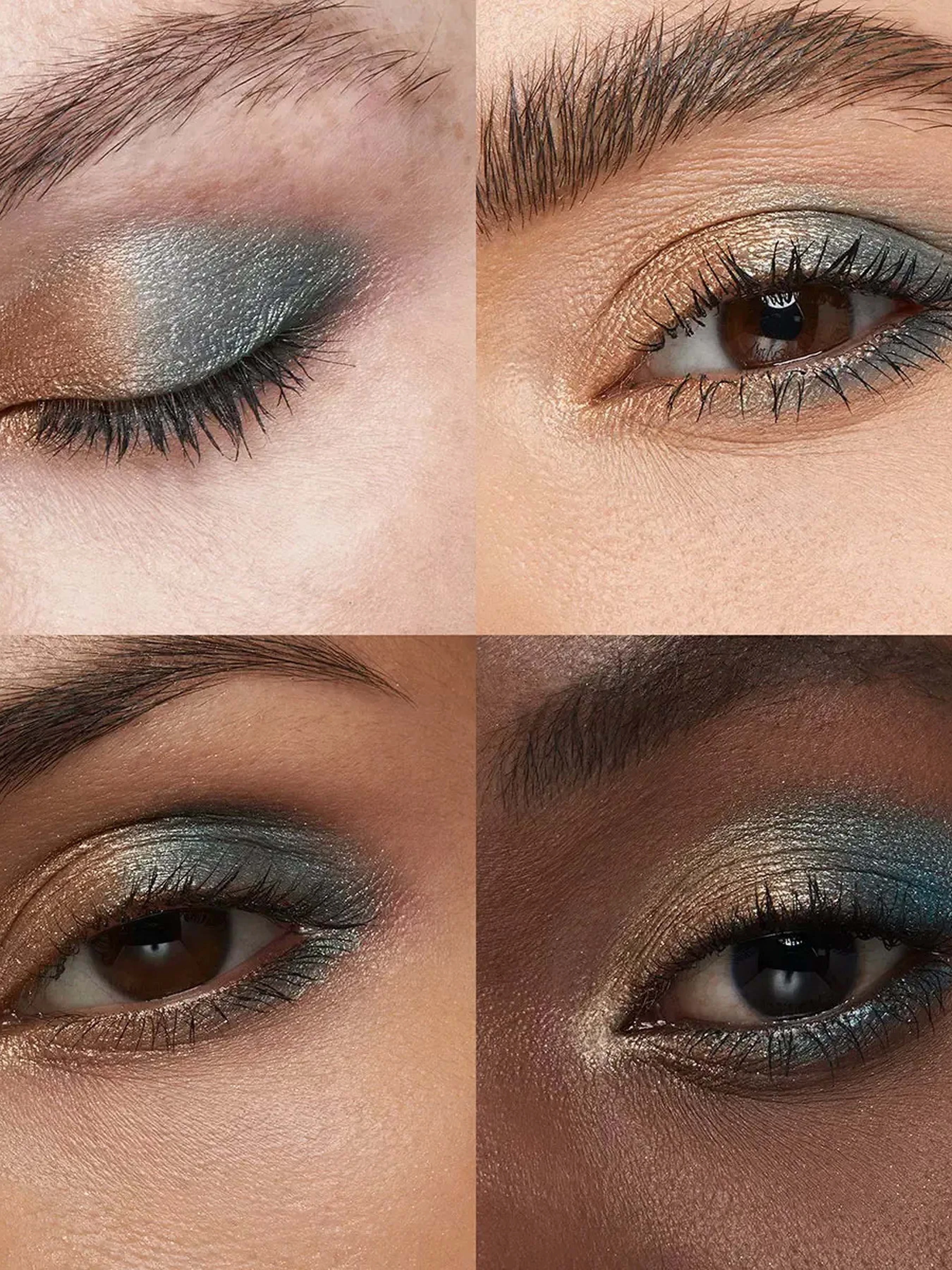 Тіні для повік KIKO MILANO Bright Duo Eyeshadow, відтінок 15 Classic Gold/Green Teal фото 2
