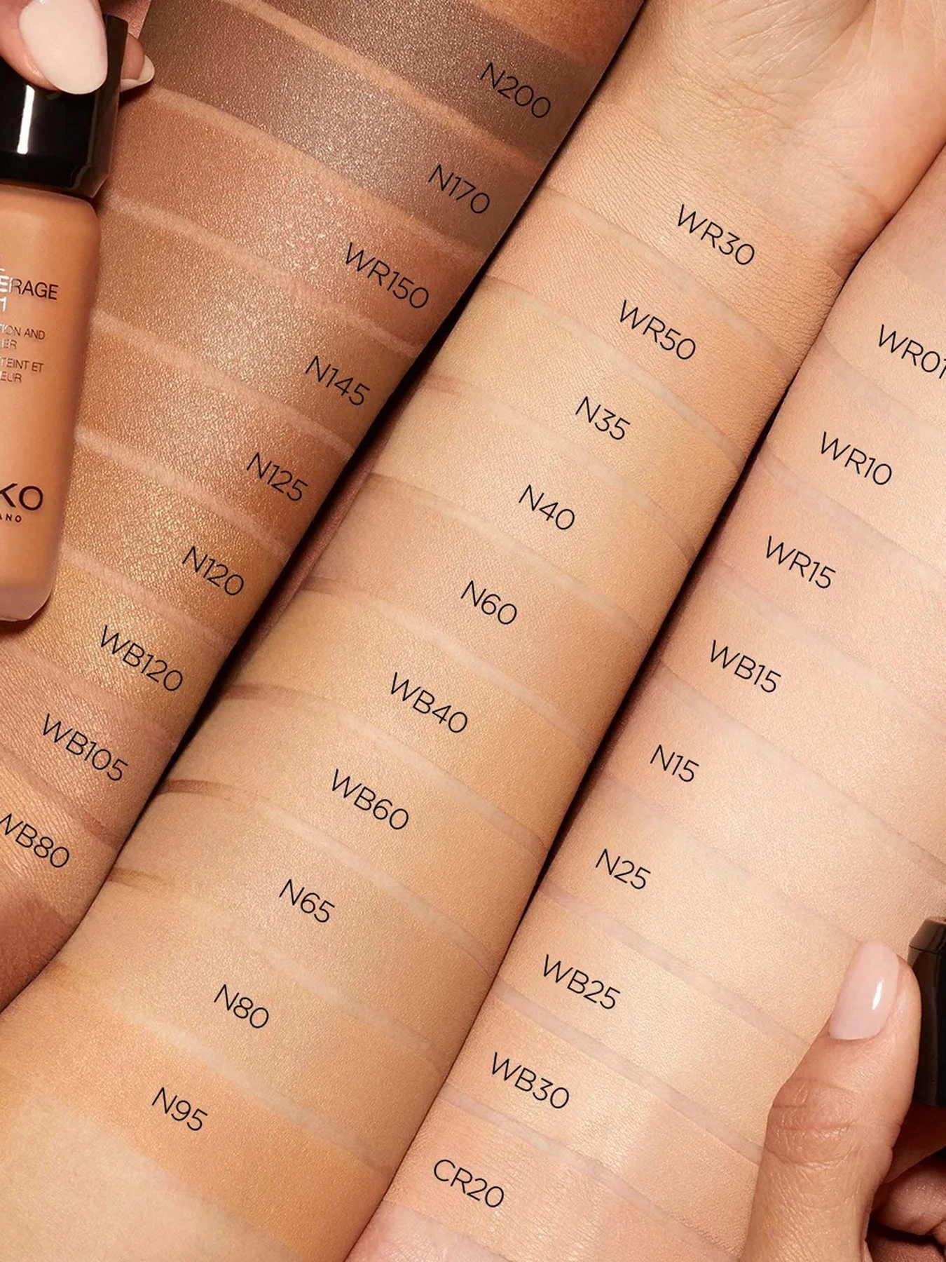 Тональная основа&консилер 2в1 Full Coverage 2-In-1 Foundation & Concealer KIKO MILANO модель KM000000535004B Фото