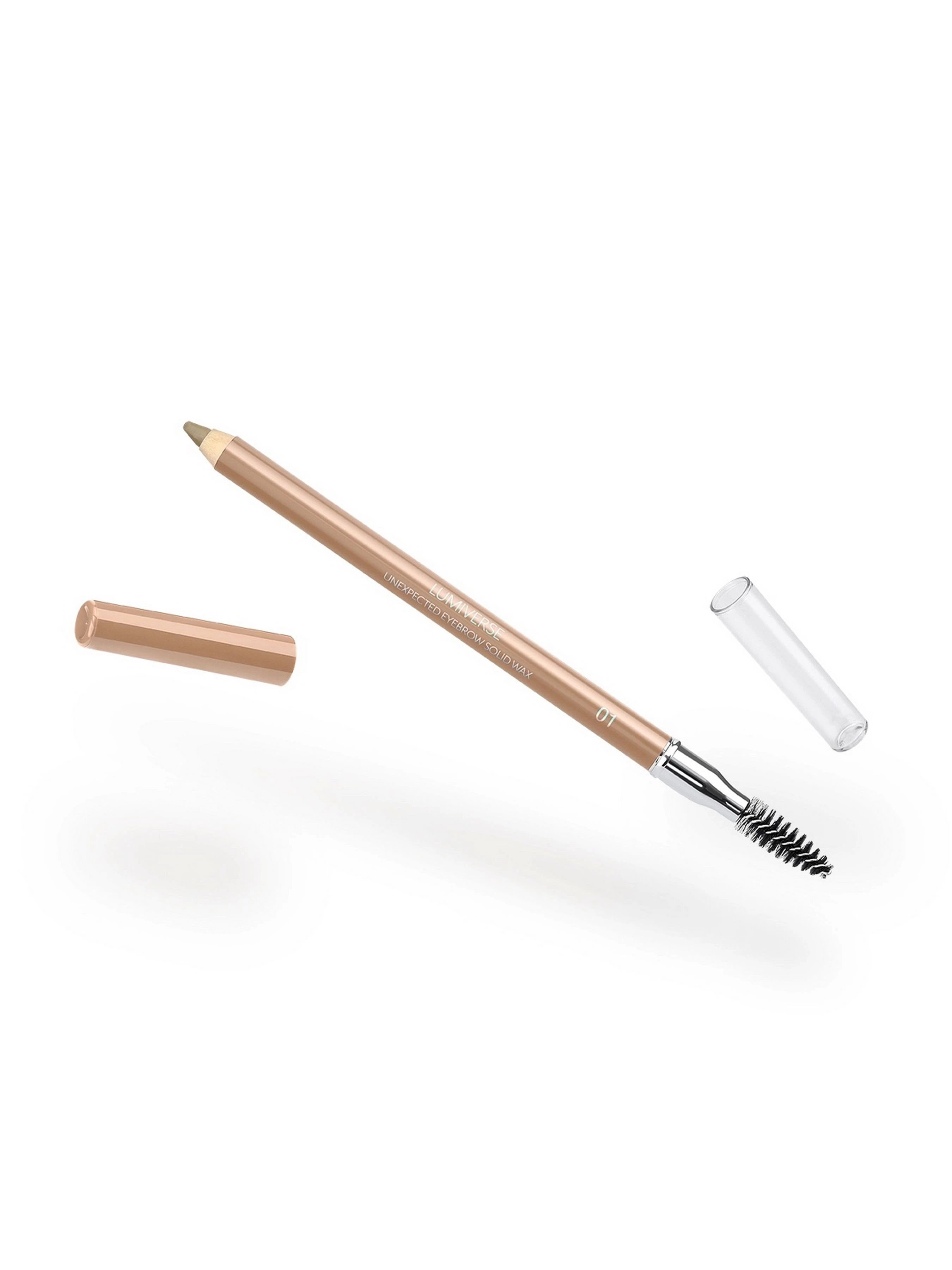 Восковий олівець для брів KIKO MILANO Lumiverse, відтінок 01 Light Taupe фото 2