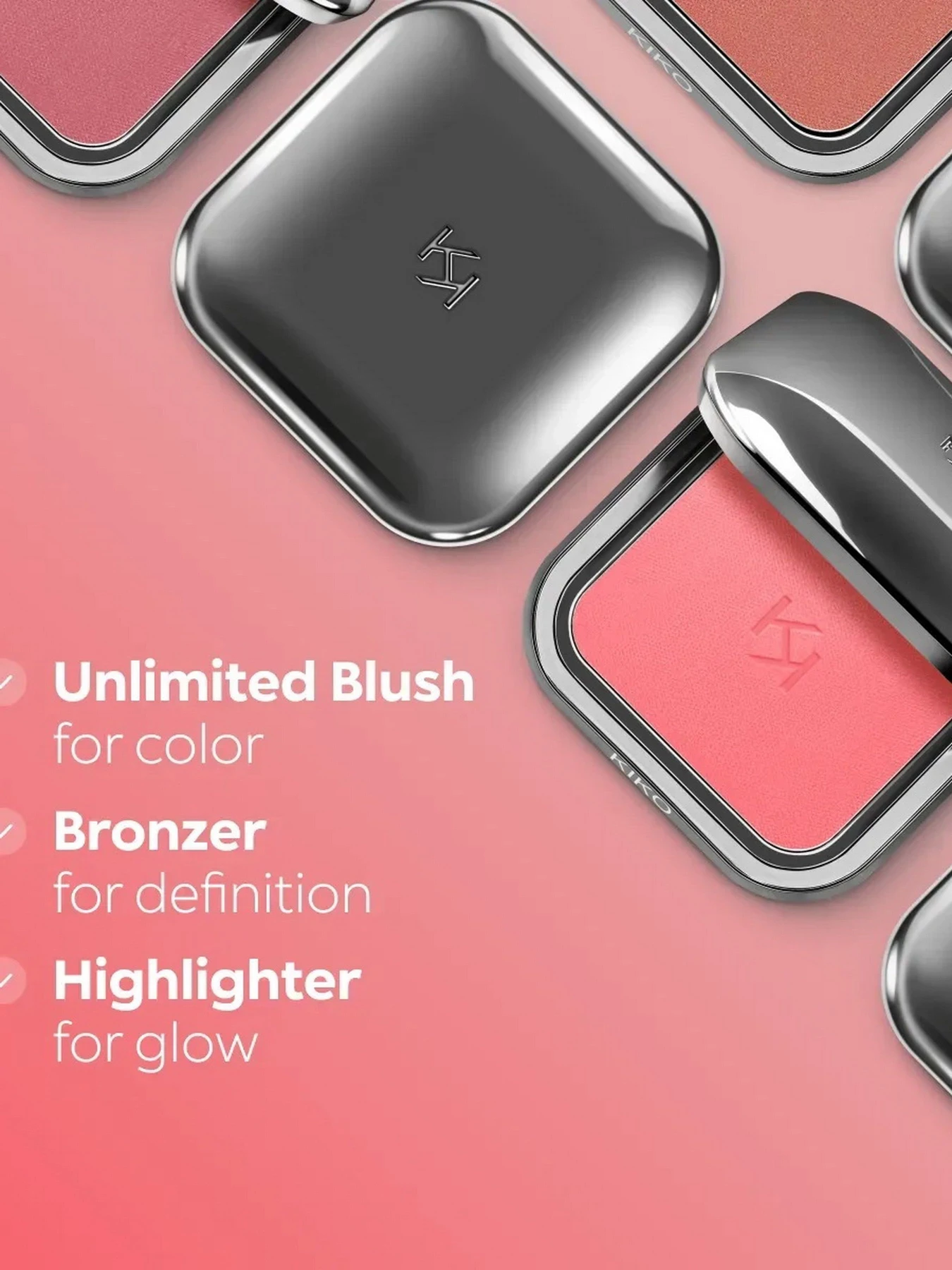Рум'яна Unlimited Blush KIKO MILANO модель KM000000643010B Рум'яна Unlimited Blush KIKO MILANO модель KM000000643010B Фото
