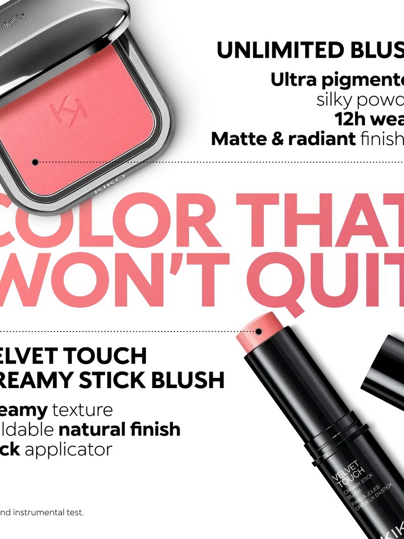 Рум'яна Unlimited Blush KIKO MILANO модель KM000000643010B Рум'яна Unlimited Blush KIKO MILANO модель KM000000643010B Фото