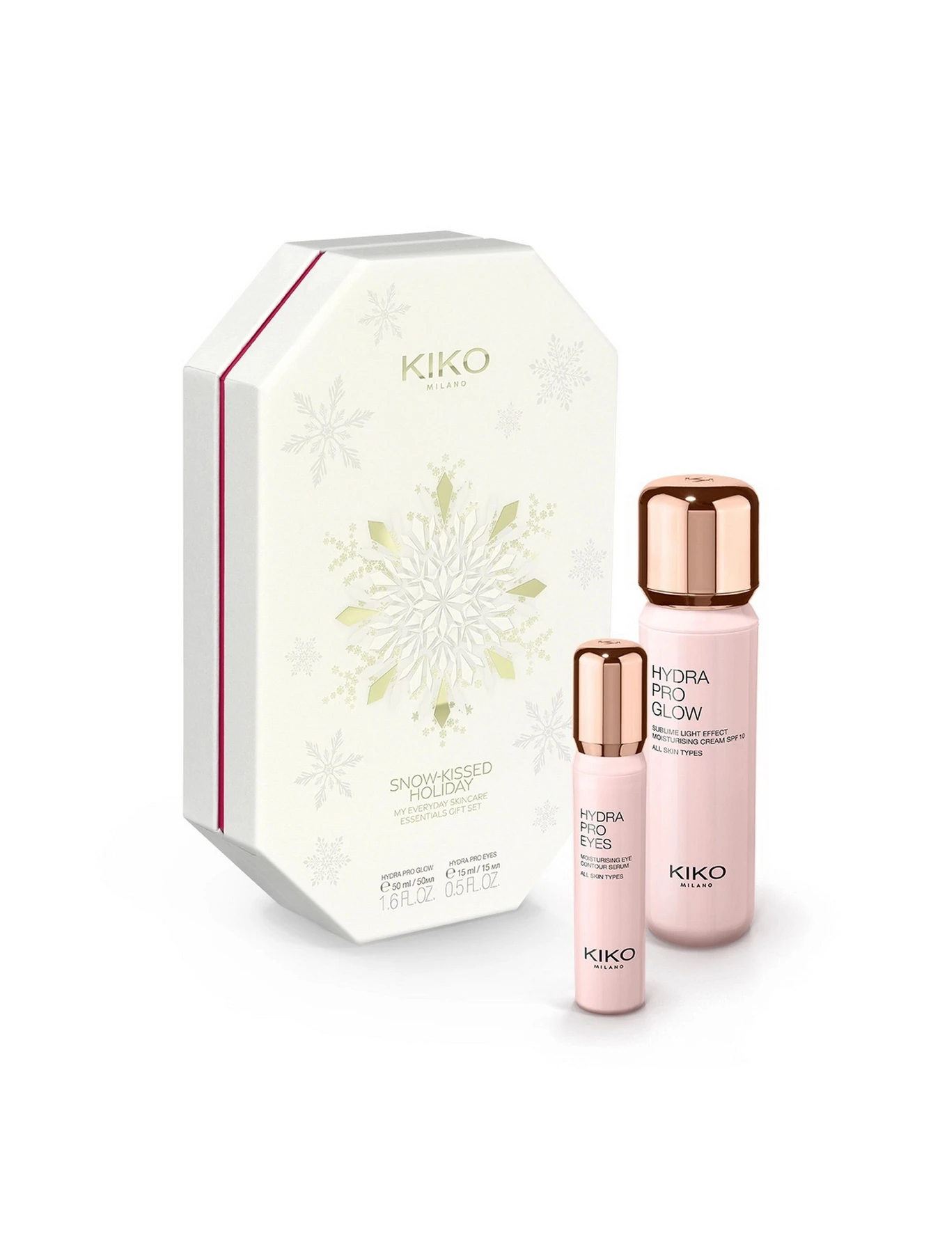 Набір для догляду за обличчям Snow-Kissed Holiday My Everyday Skincare Essentialts Gift Set KIKO MILANO модель KC000001179001B Набір для догляду за обличчям Snow-Kissed Holiday My Everyday Skincare Essentialts Gift Set KIKO MILANO модель KC000001179001B Фото