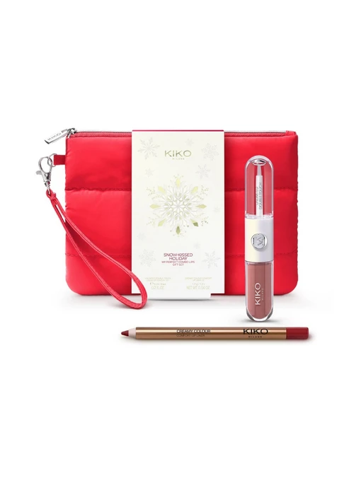 Набір для макіяжу губ Snow-Kissed Holiday My Perfect Combo Lips Gift Set KIKO MILANO модель KC000001181001B Фото