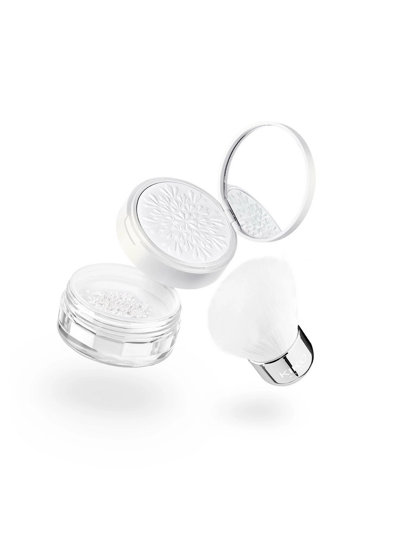 Двойная пудра для лица Snow-Kissed Holiday KIKO MILANO модель KC000001158001B Двойная пудра для лица Snow-Kissed Holiday KIKO MILANO модель KC000001158001B Фото