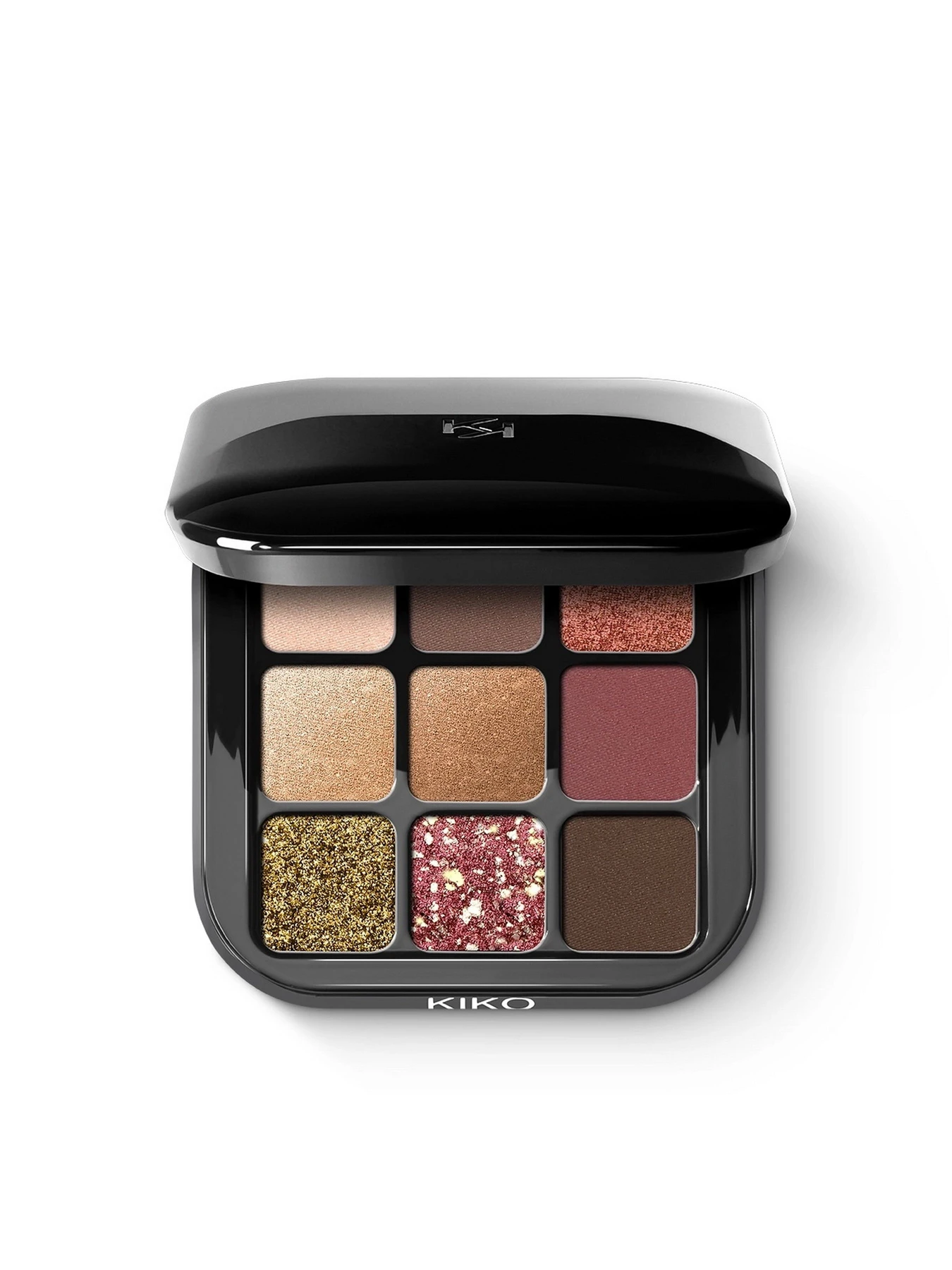 Палетка теней Glamour Multi Finish Eyeshadow Palette KIKO MILANO модель KM000000841003B Палетка теней Glamour Multi Finish Eyeshadow Palette KIKO MILANO модель KM000000841003B Фото