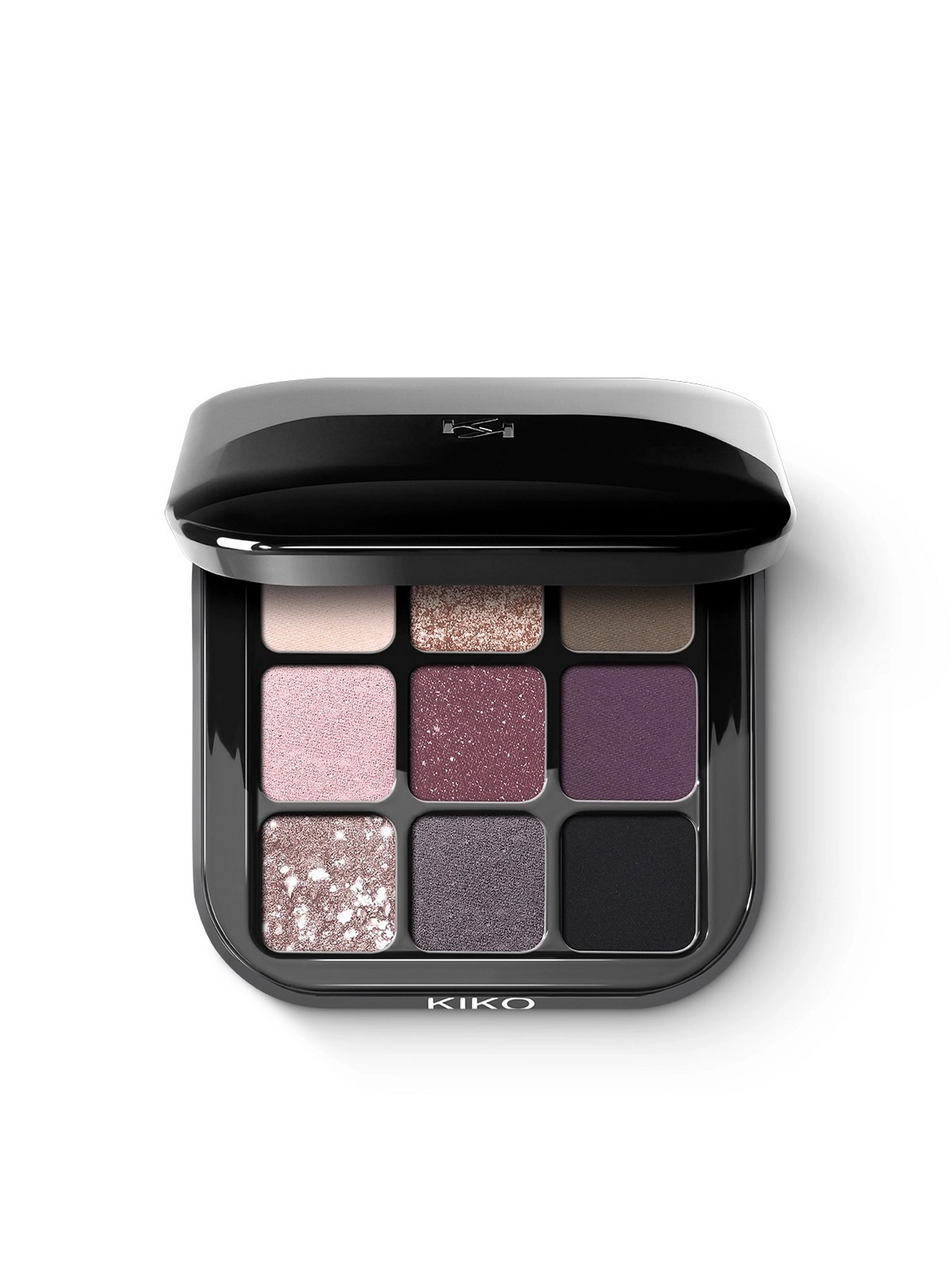 Палетка тіней KIKO MILANO Glamour Multi Finish Eyeshadow Palette, відтінок 04 Mauve Selection