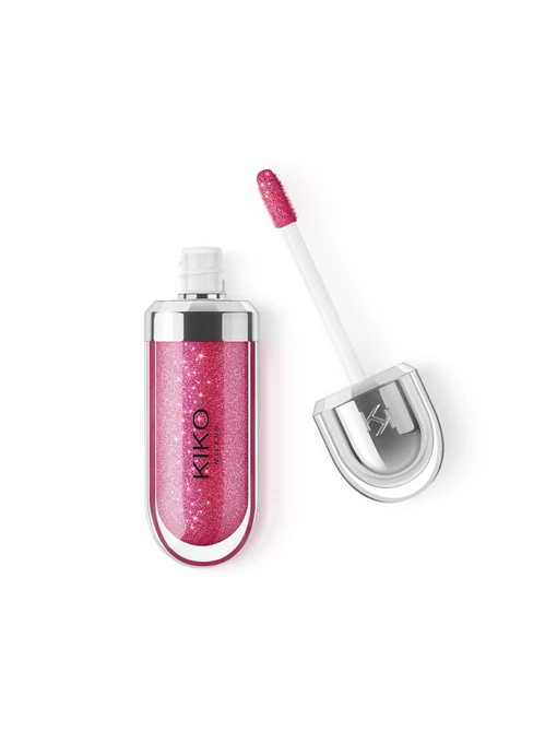 Блиск для губ KIKO MILANO 3D Hydra Lipgloss, відтінок 10 Sparkling Strawberry фото 2