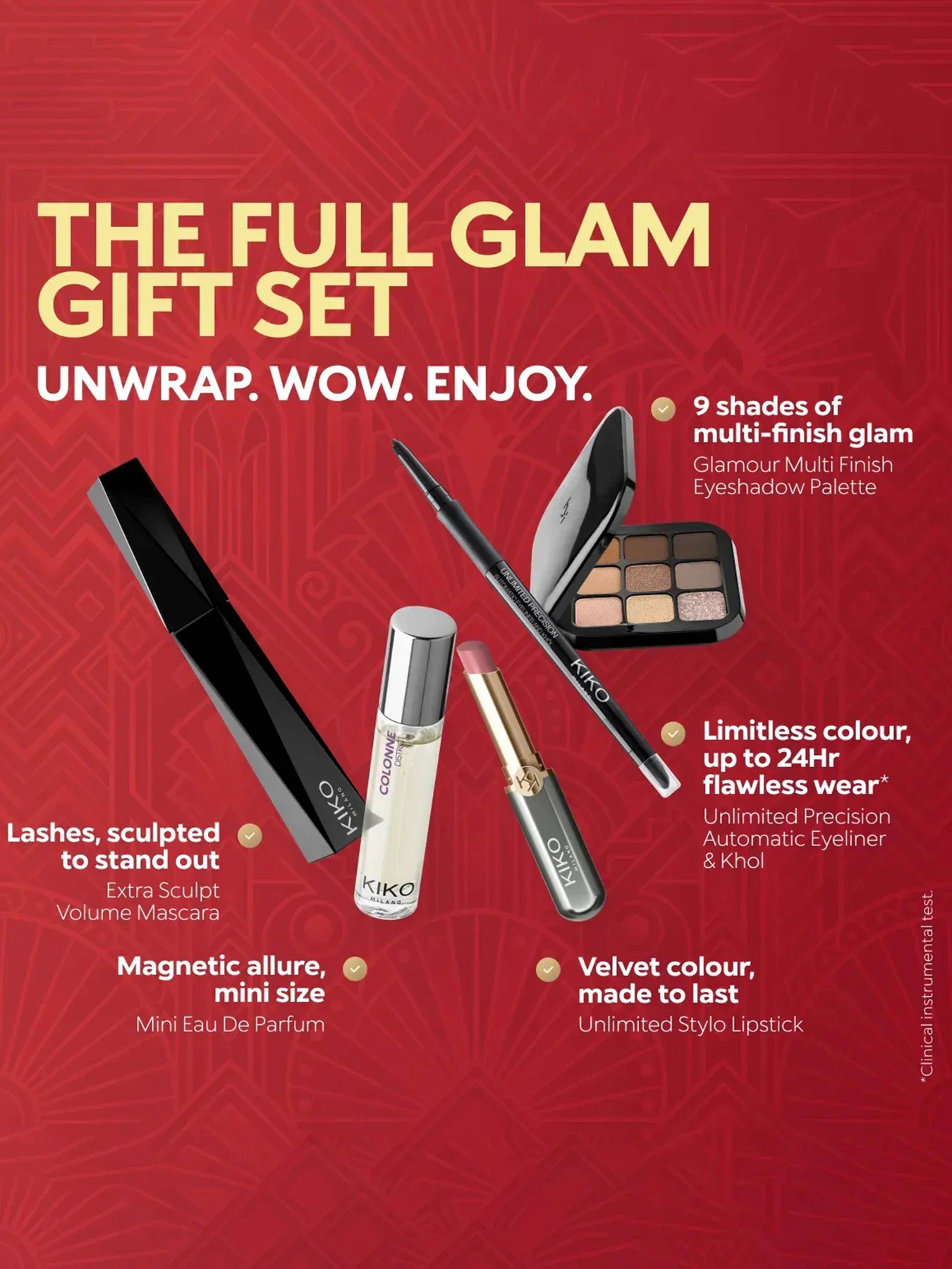 Набір для макіяжу Twist 'N Twinkle Holiday All That Glams Make Up Gift Set KIKO MILANO модель KC000001343001B Фото