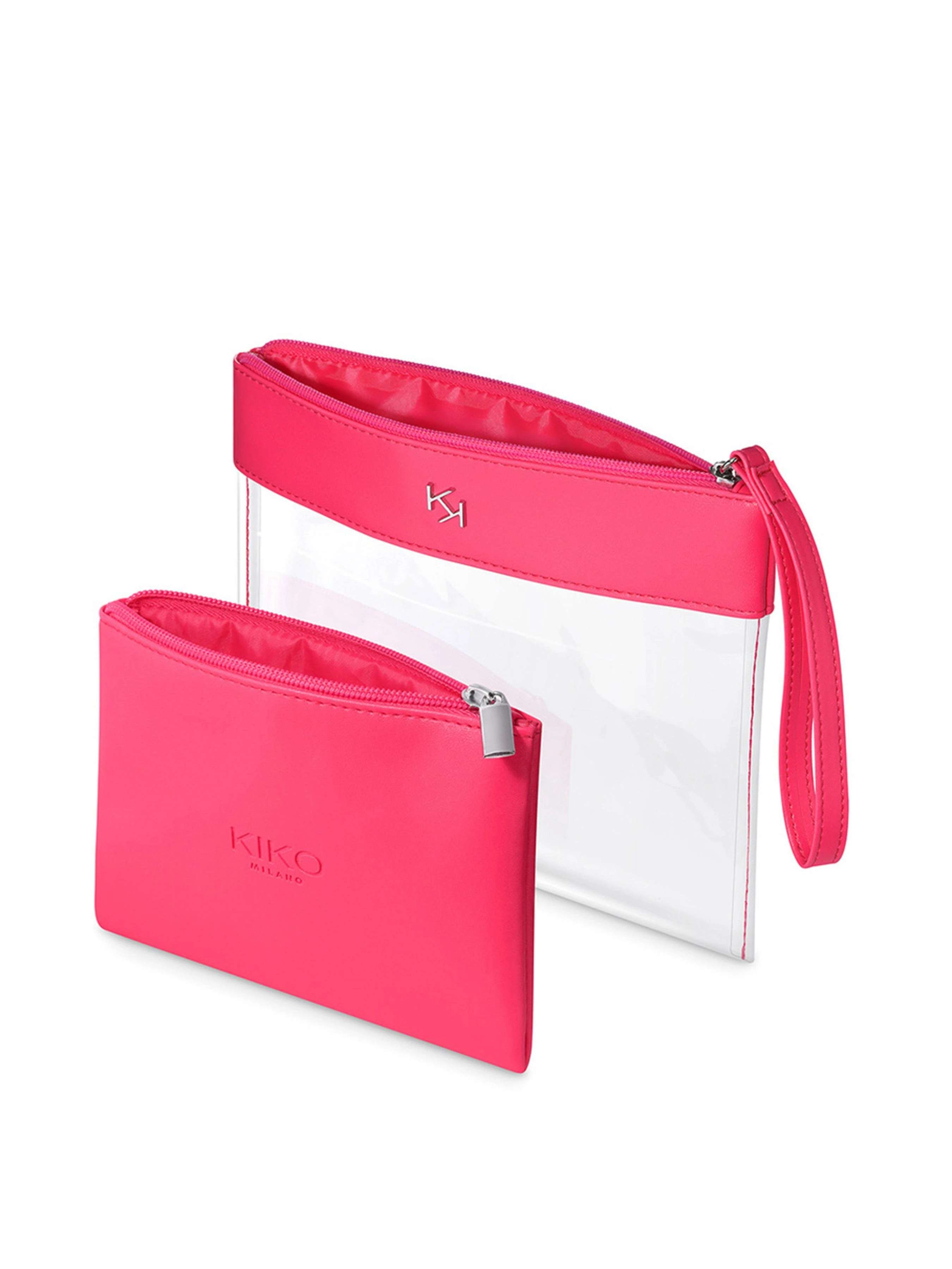 Прозора косметичка KIKO MILANO Transparent Beauty Case 02, 02 Fuchsia фото 2