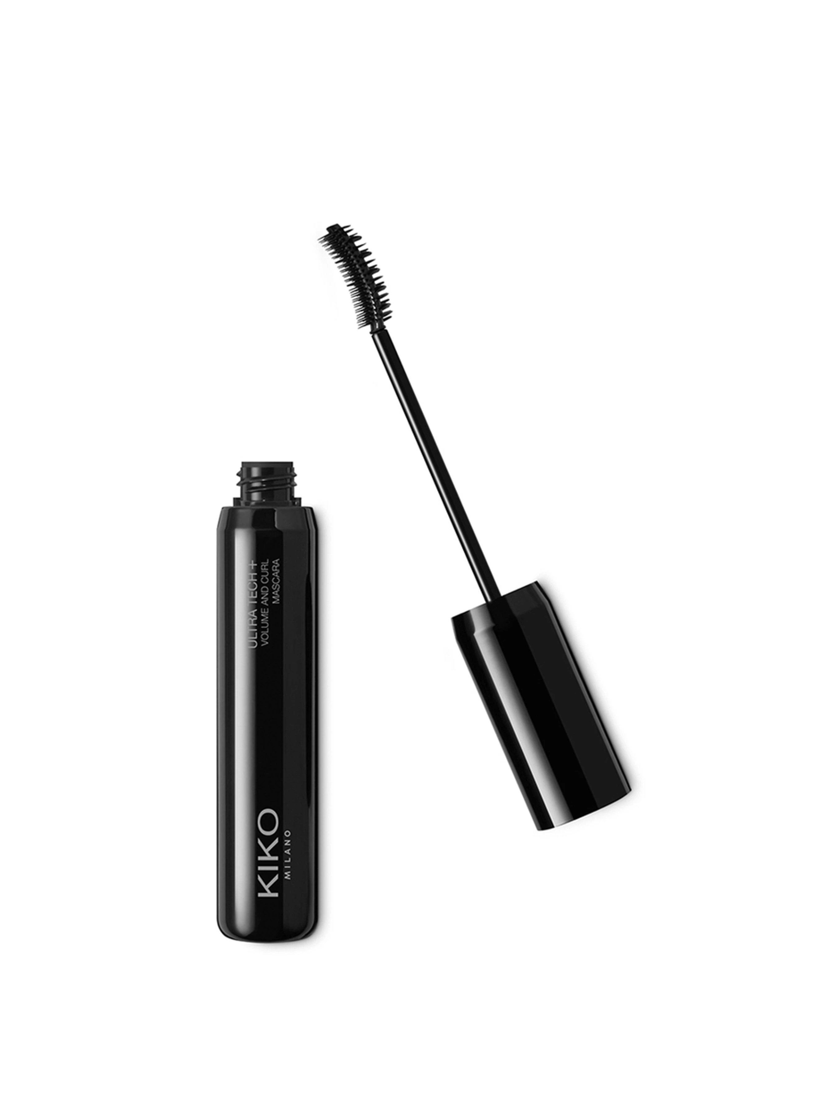 Туш об'єм і підкручування KIKO MILANO Ultra Tech + Volume And Curl Mascara, відтінок Black