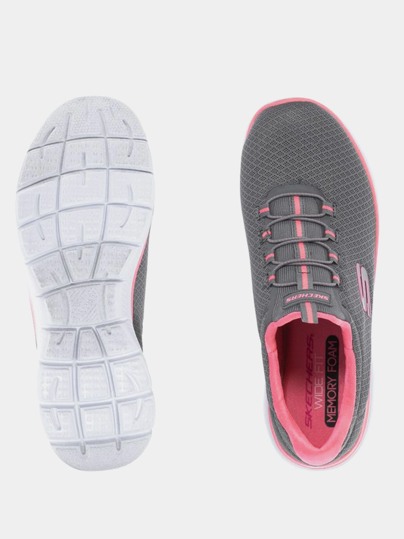 Кроссовки Skechers Summits модель 12980W GYPK Кроссовки Skechers Summits модель 12980W GYPK Фото