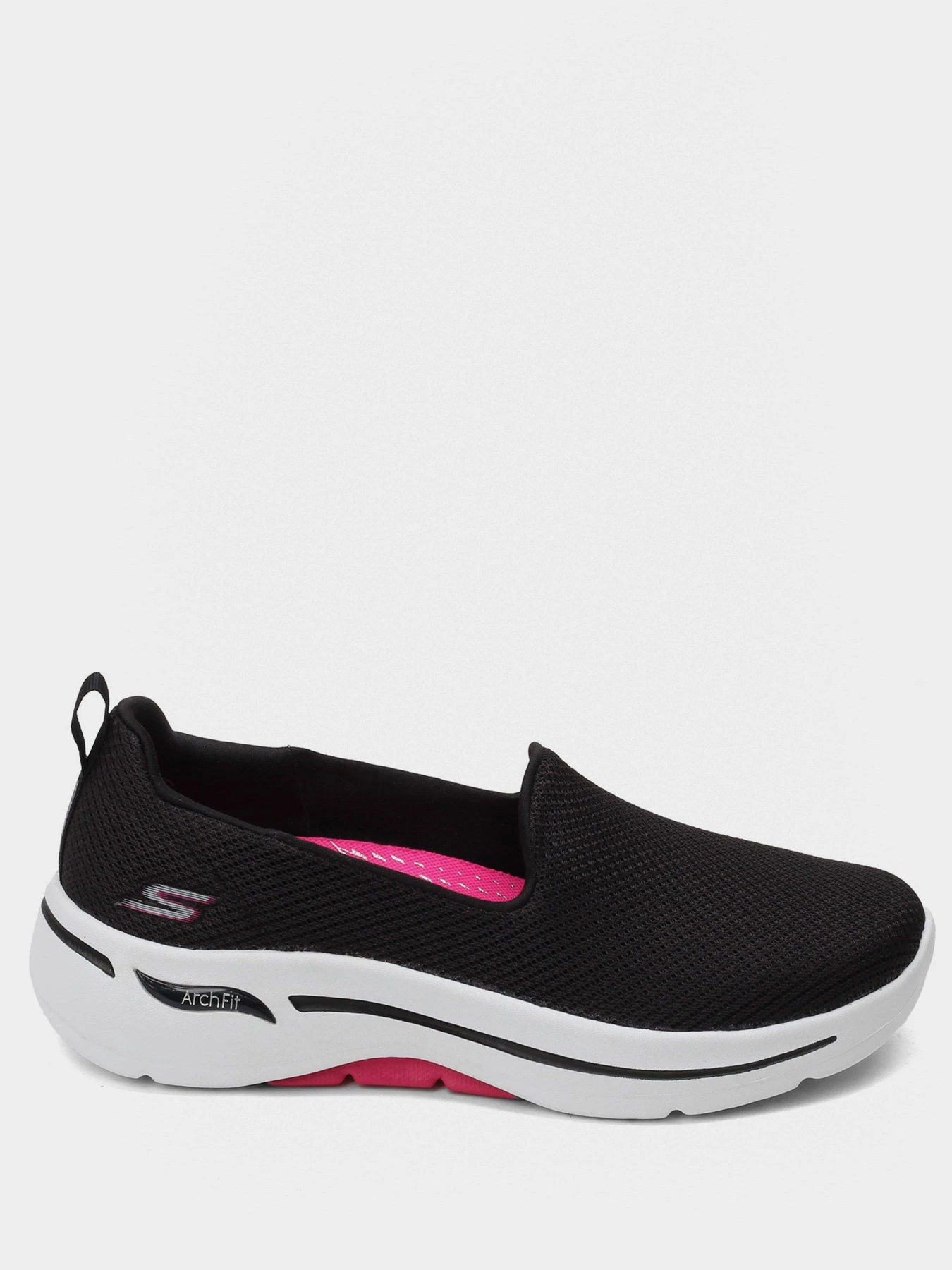 Слипоны и мокасины Skechers GoWalk Arch Fit модель 124401 BKHP Фото