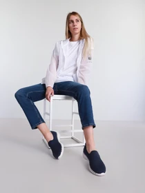 Слипоны и мокасины Skechers GOwalk Smart - Sunday Brunch модель 124315 NVBL Фото