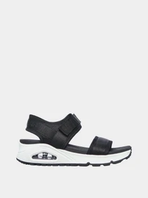 Сандалии Skechers Uno - New Sesh модель 119185 BKW Фото