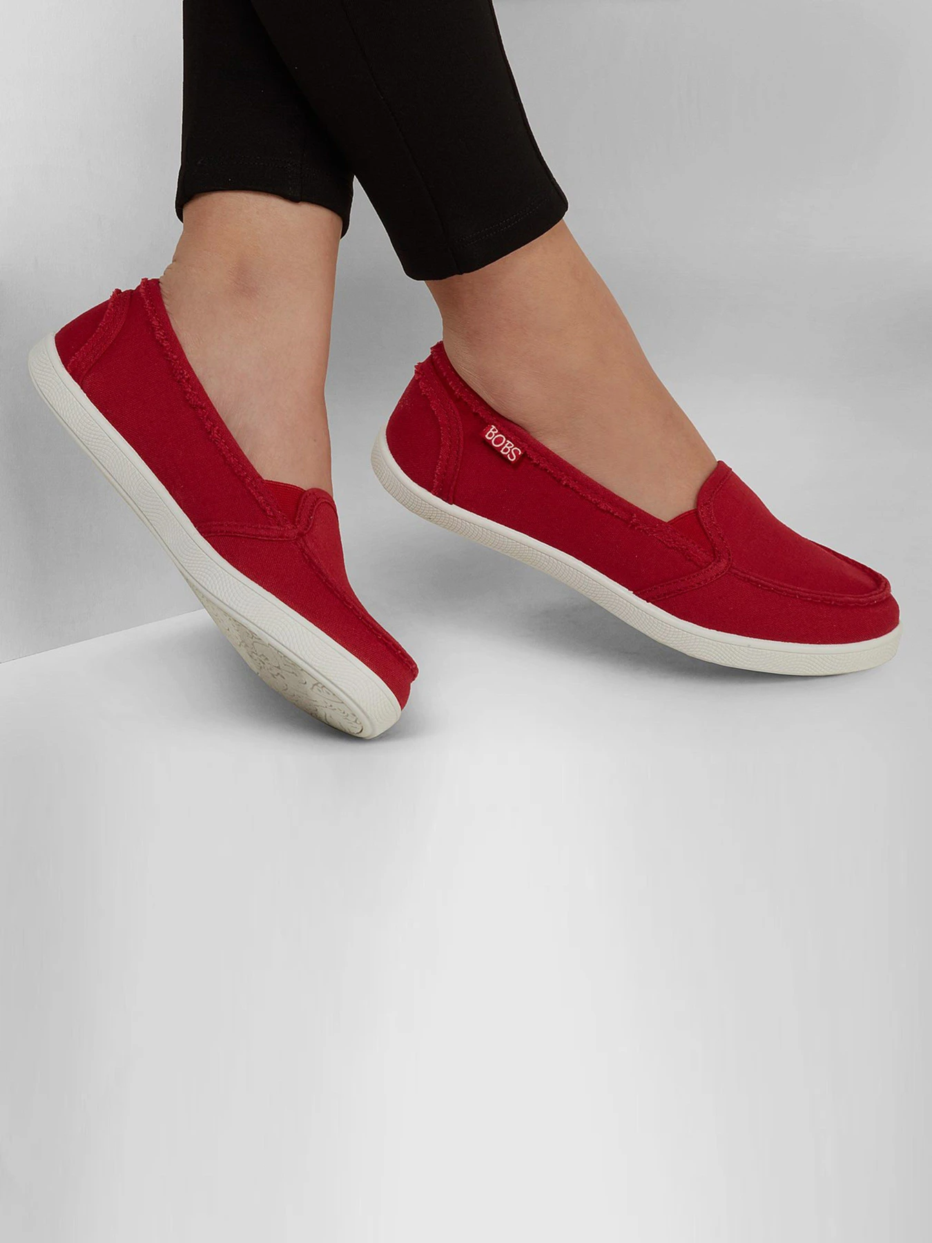 Слипоны и мокасины Skechers BOBS B Cute Reef Break модель 113281 RED Фото