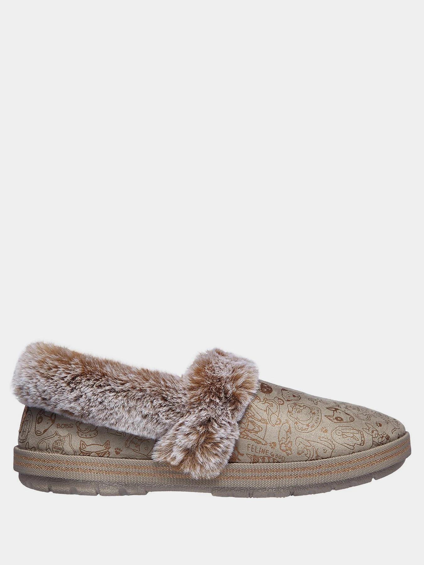 Тапки Skechers BOBS Too Cozy - Paws 2 Pawty модель 113487 TPE Тапки Skechers BOBS Too Cozy - Paws 2 Pawty модель 113487 TPE Фото
