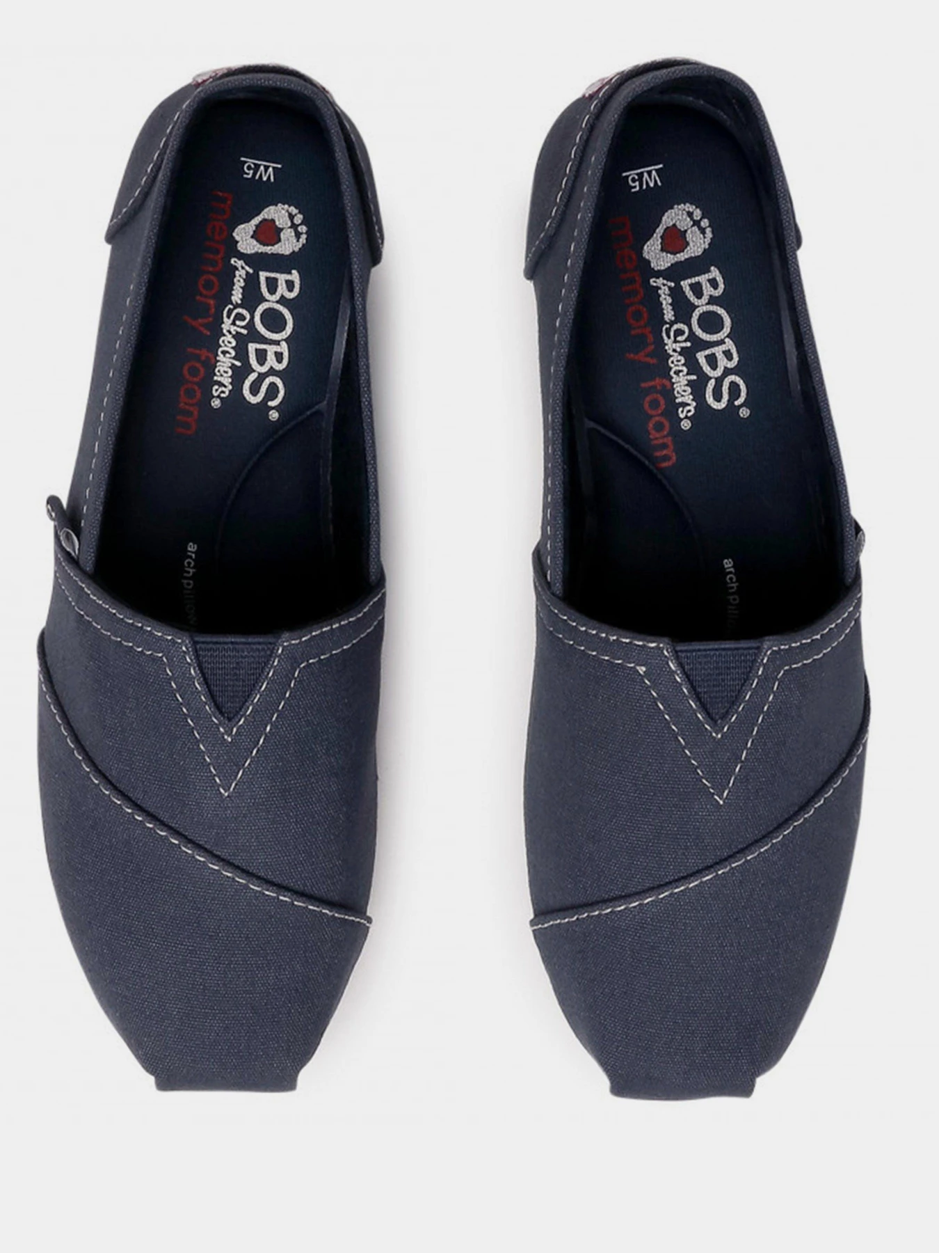 Слипоны и мокасины Skechers BOBS Plush модель 33645 NVW Фото