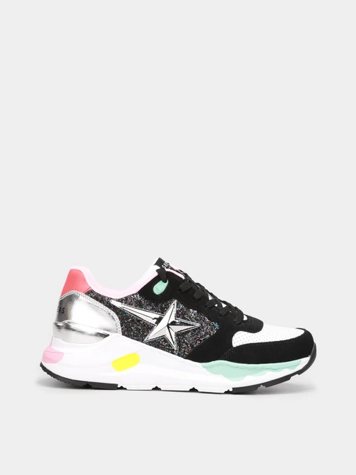Кроссовки Skechers Rovina - Star Shoeters модель 155465 BKMT Фото