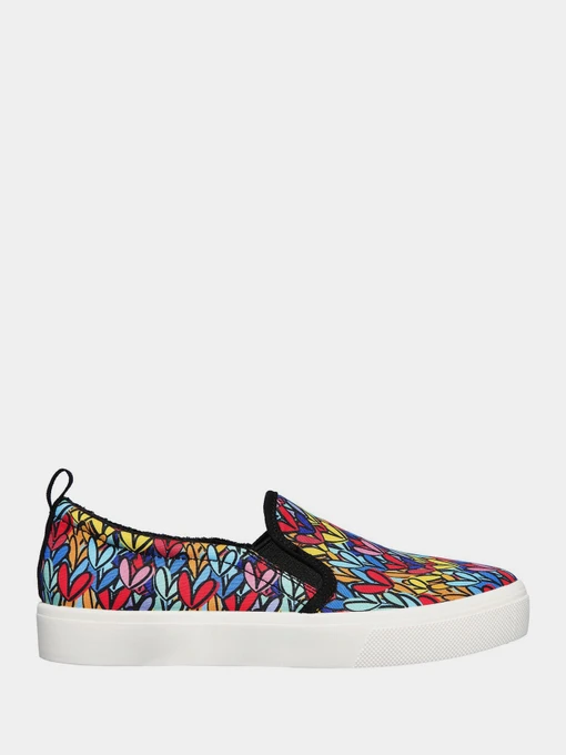 Слипоны и мокасины Skechers X JGOLDCROWN: Poppy Street модель 155504 BKMT Фото
