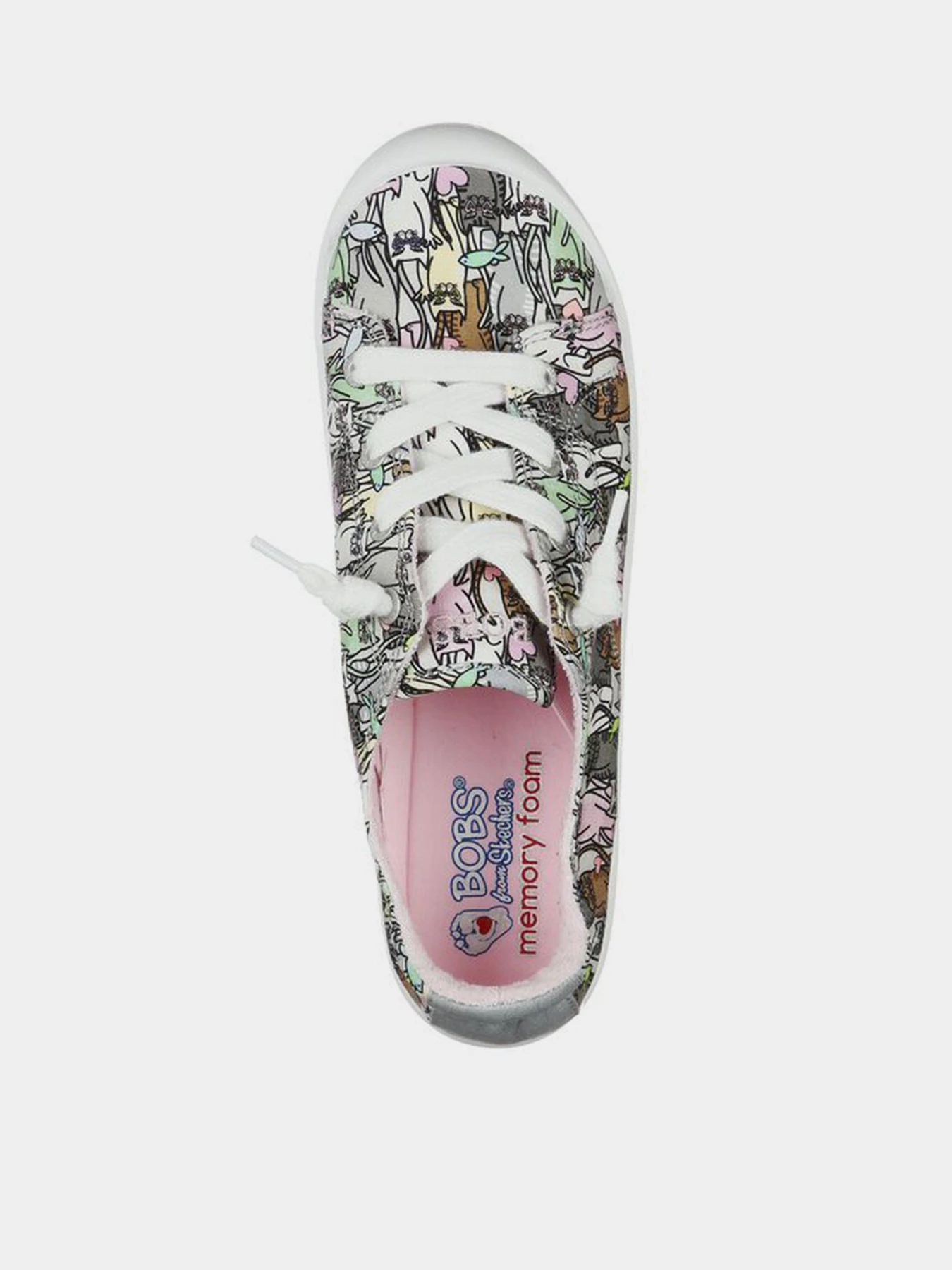 Кеди Skechers BOBS Beach Bingo - Kitten Bitten модель 113583 GYMT Фото