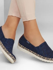 Слипоны и мокасины Skechers BOBS Flexpadrille 3.0 - Summer Siesta модель 113242 NVY Фото