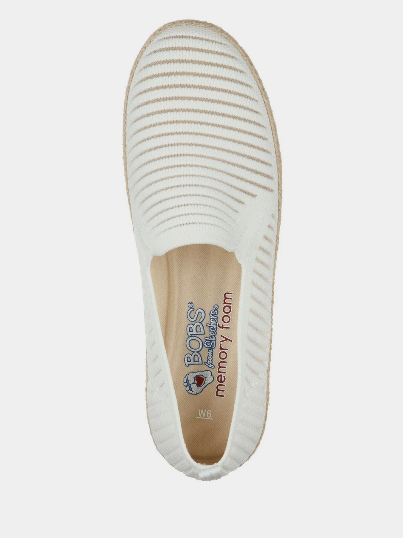 Слипоны и мокасины Skechers BOBS Flexpadrille 3.0 модель 113245 WHT Слипоны и мокасины Skechers BOBS Flexpadrille 3.0 модель 113245 WHT Фото