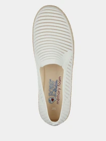 Слипоны и мокасины Skechers BOBS Flexpadrille 3.0 модель 113245 WHT Фото
