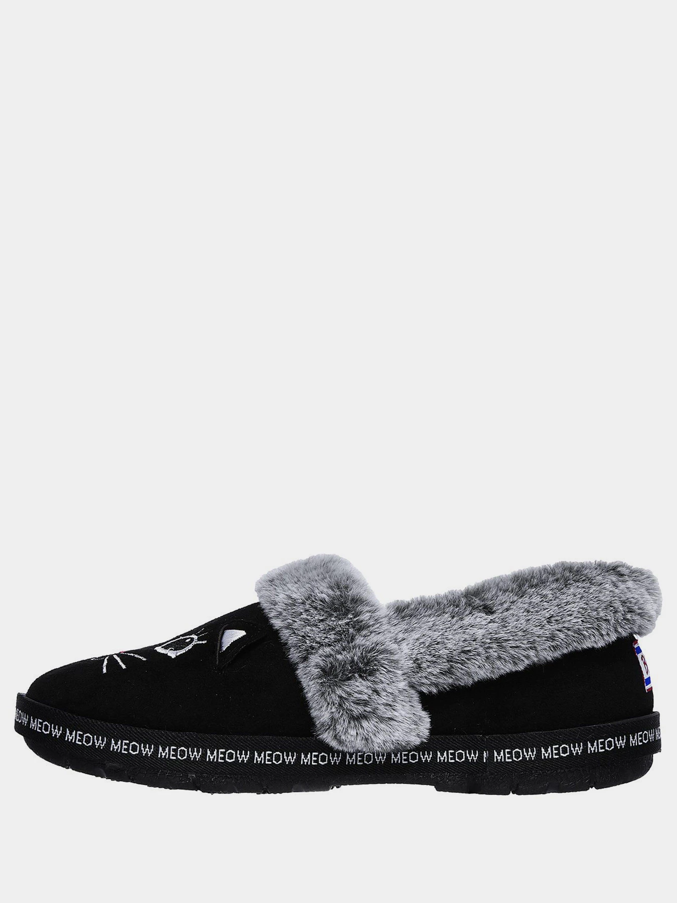 Тапки Skechers BOBS Too Cozy - Meow Pajamas модель 33355 BLK Тапки Skechers BOBS Too Cozy - Meow Pajamas модель 33355 BLK Фото