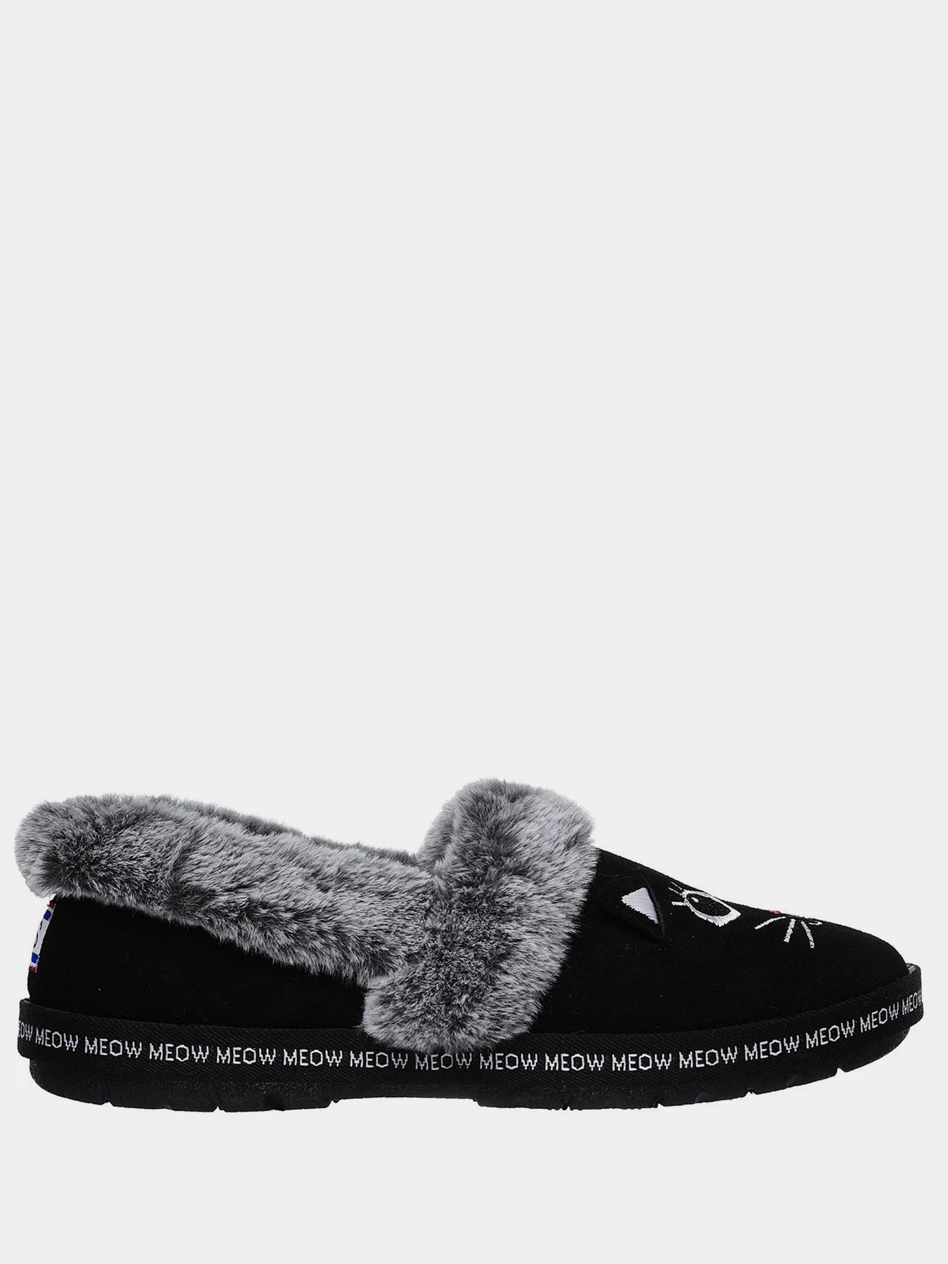 Тапки Skechers BOBS Too Cozy - Meow Pajamas модель 33355 BLK Тапки Skechers BOBS Too Cozy - Meow Pajamas модель 33355 BLK Фото