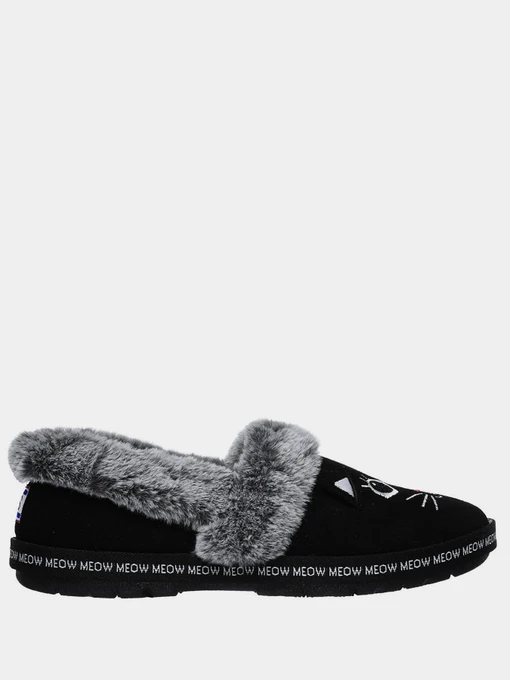 Капці Skechers BOBS Too Cozy - Meow Pajamas модель 33355 BLK Фото
