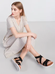 Босоножки Skechers BOBS Desert Kiss - Desert Nights модель 113540 BLK Фото