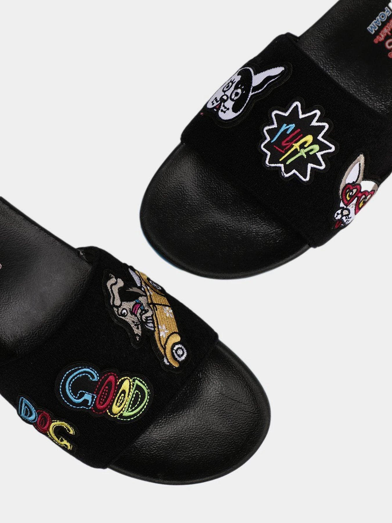 Шлёпанцы Skechers модель 113733 BKMT Фото