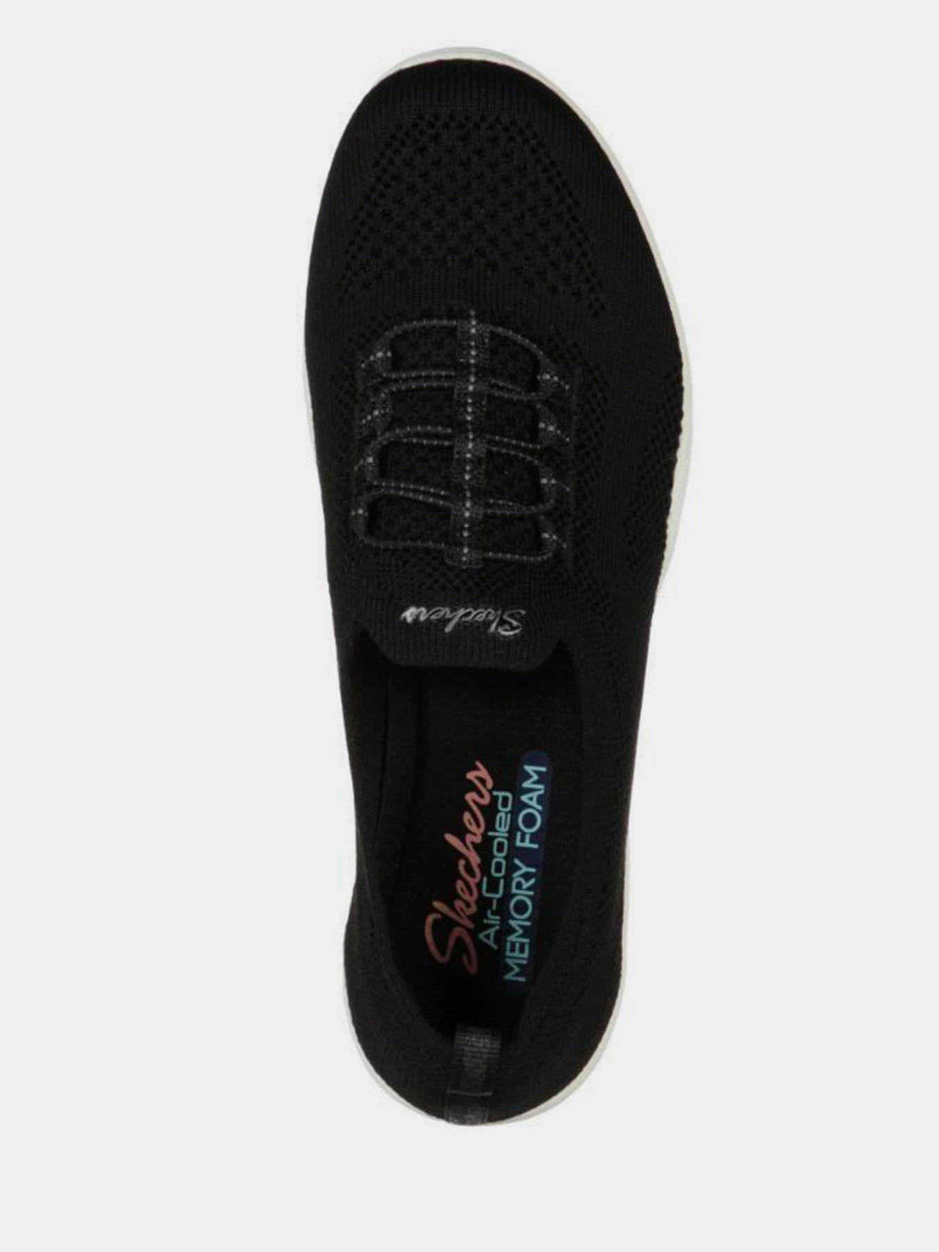Кеди Skechers Newbury St - Every Angle модель 100033 BKW Фото