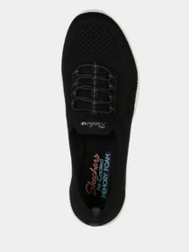 Кеди Skechers Newbury St - Every Angle модель 100033 BKW Фото
