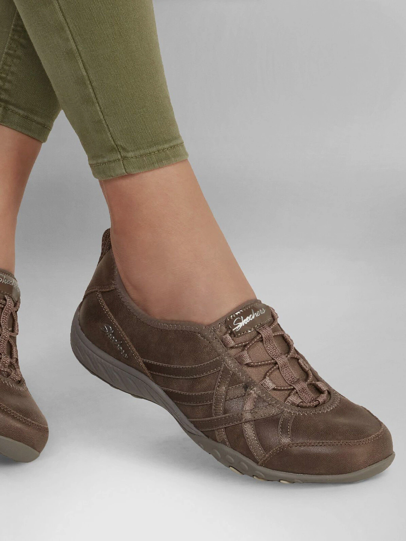 Кеди Skechers Relaxed Fit®: Breathe-Easy - Days End модель 23857 DKTP Фото