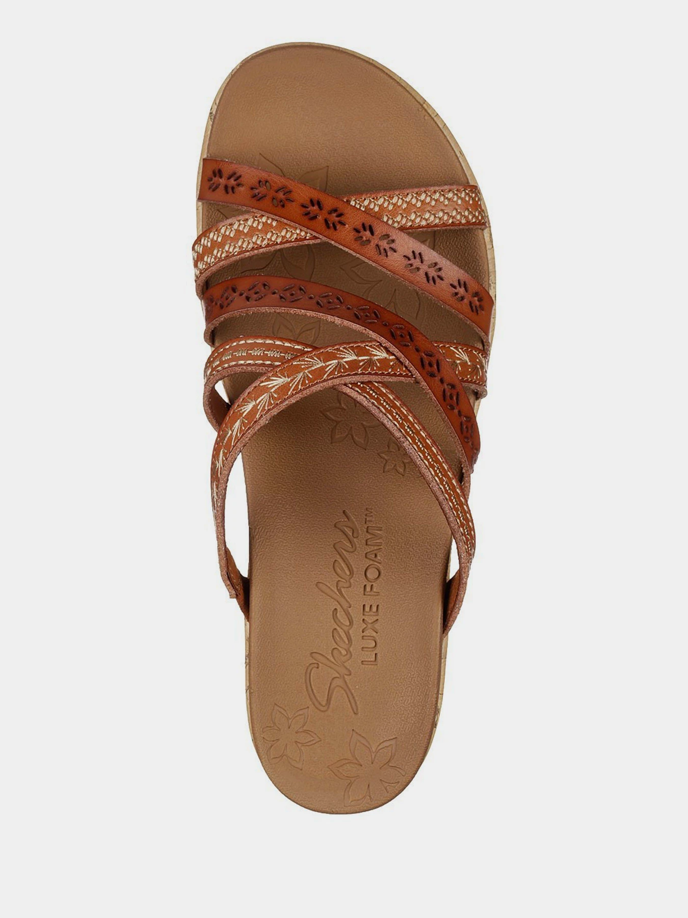 Шльопанці Skechers Cali Beverlee - Tiger Posse модель 31714 LUG Шльопанці Skechers Cali Beverlee - Tiger Posse модель 31714 LUG Фото