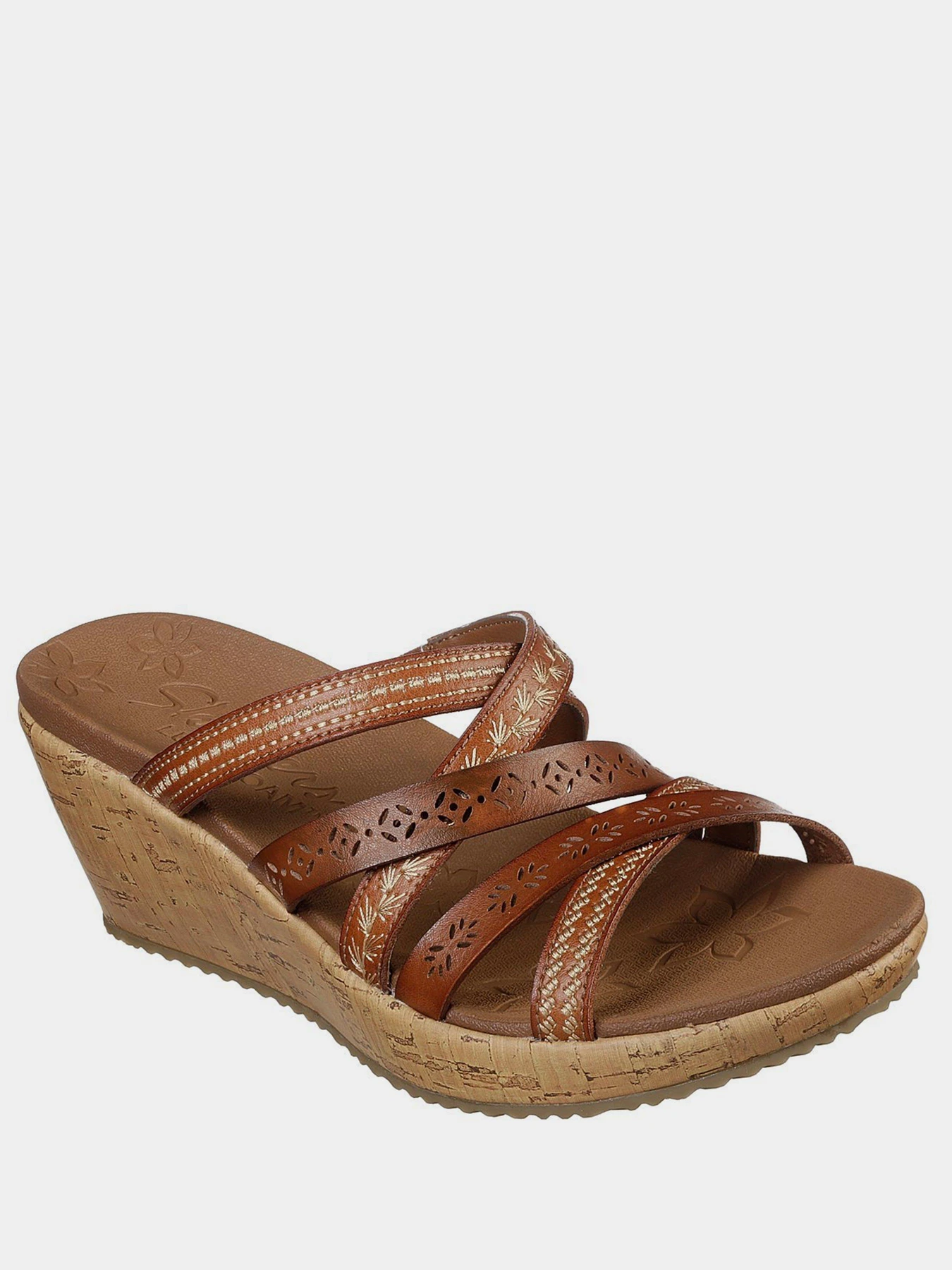 Шльопанці Skechers Cali Beverlee - Tiger Posse модель 31714 LUG Шльопанці Skechers Cali Beverlee - Tiger Posse модель 31714 LUG Фото