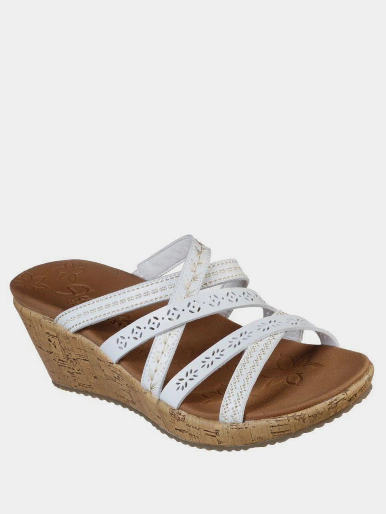 Шльопанці Skechers Cali Beverlee - Tiger Posse модель 31714 WHT Шльопанці Skechers Cali Beverlee - Tiger Posse модель 31714 WHT Фото
