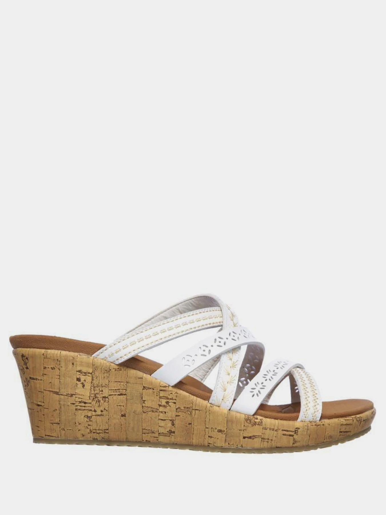 Шльопанці Skechers Cali Beverlee - Tiger Posse модель 31714 WHT Шльопанці Skechers Cali Beverlee - Tiger Posse модель 31714 WHT Фото