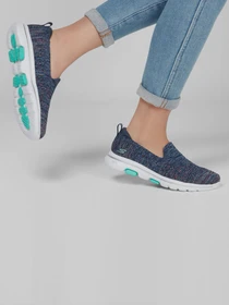 Слипоны и мокасины Skechers Go Walk 5 модель 124167 NVMT Фото